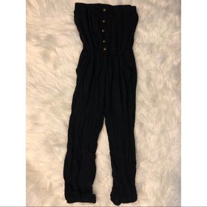 Black Lightweight Jumpsuit